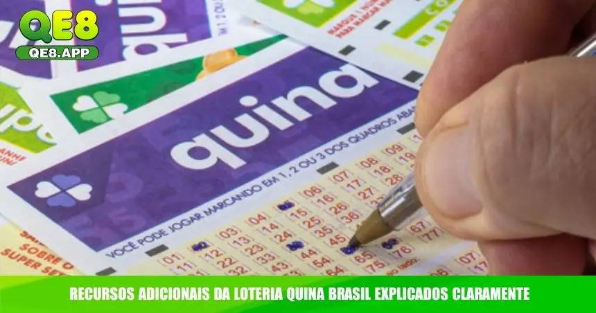 Recursos adicionais da Loteria Quina Brasil explicados claramente