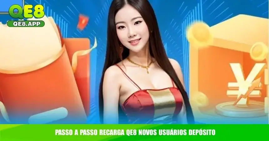 Deposite QE8 e Ative Seu Saldo 3 Passo a passo recarga QE8 novos usuários depósito