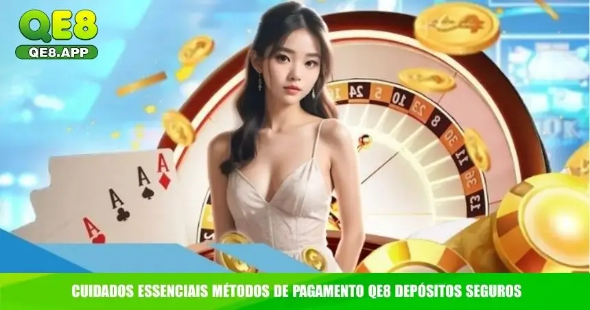 Deposite QE8 e Ative Seu Saldo 4 Cuidados essenciais métodos de pagamento QE8 depósitos seguros