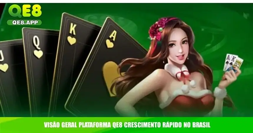 Visão geral plataforma QE8 crescimento rápido no Brasil