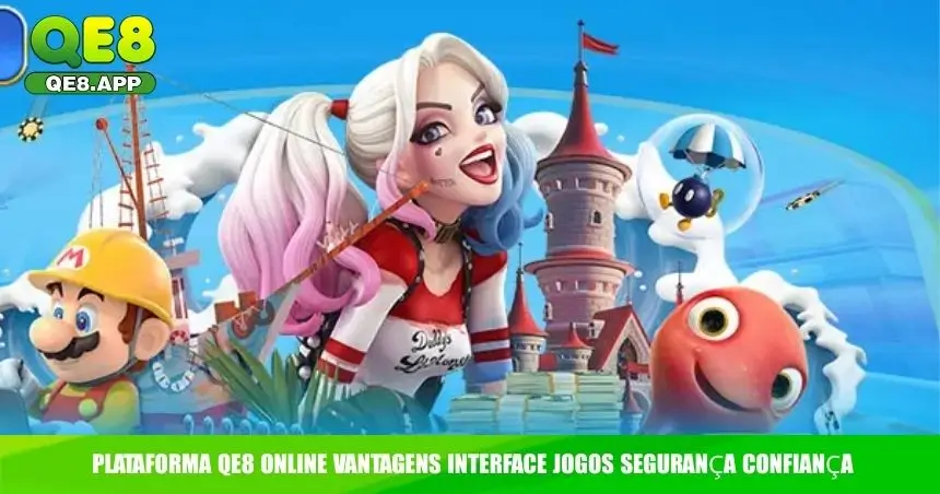 QE8 Plataforma – A Nova Geração de Jogos e Apostas Online no Brasil 3 Plataforma QE8 online vantagens interface jogos segurança confiança