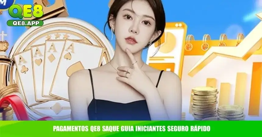 Saque QE8 – Receba Seus Ganhos com Rapidez 4 Pagamentos QE8 saque guia iniciantes seguro rápido